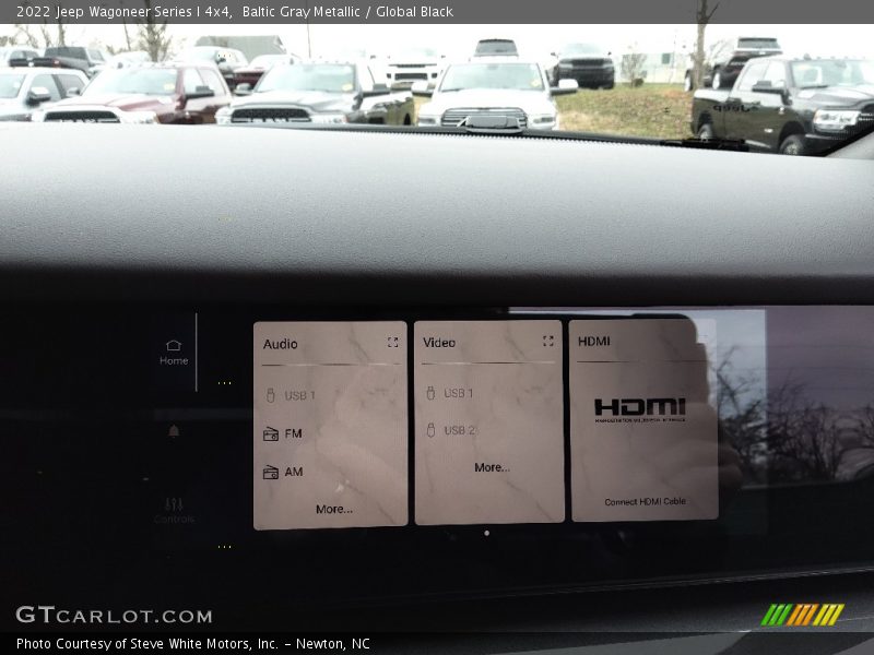 Baltic Gray Metallic / Global Black 2022 Jeep Wagoneer Series I 4x4