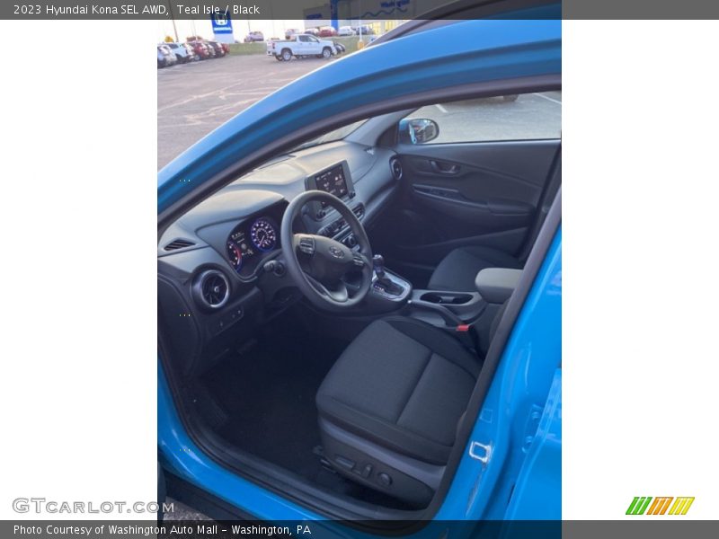 Teal Isle / Black 2023 Hyundai Kona SEL AWD
