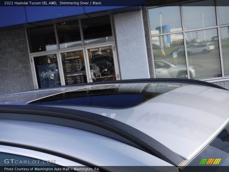 Shimmering Silver / Black 2022 Hyundai Tucson SEL AWD