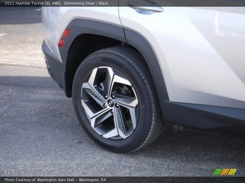 Shimmering Silver / Black 2022 Hyundai Tucson SEL AWD