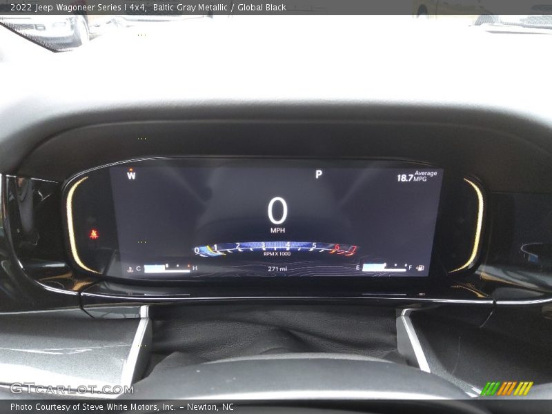 Baltic Gray Metallic / Global Black 2022 Jeep Wagoneer Series I 4x4