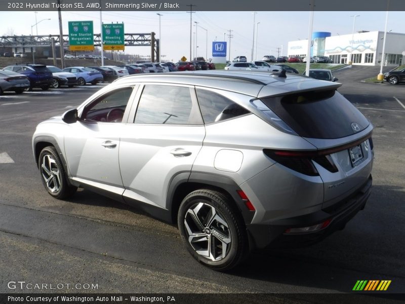 Shimmering Silver / Black 2022 Hyundai Tucson SEL AWD