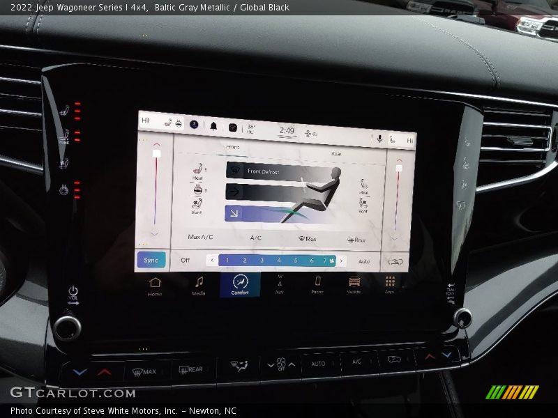 Baltic Gray Metallic / Global Black 2022 Jeep Wagoneer Series I 4x4