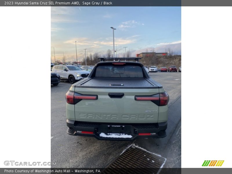 Sage Gray / Black 2023 Hyundai Santa Cruz SEL Premium AWD