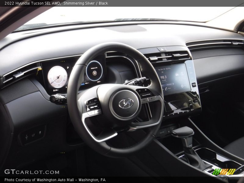 Shimmering Silver / Black 2022 Hyundai Tucson SEL AWD