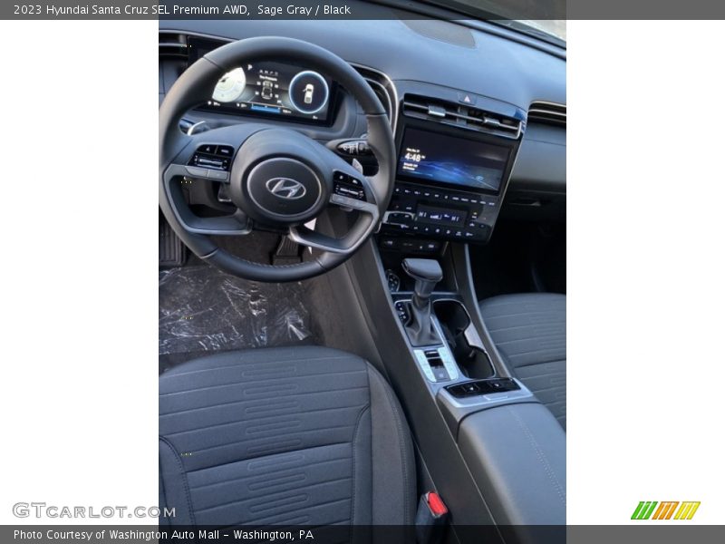 Sage Gray / Black 2023 Hyundai Santa Cruz SEL Premium AWD