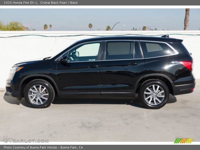 Crystal Black Pearl / Black 2020 Honda Pilot EX-L