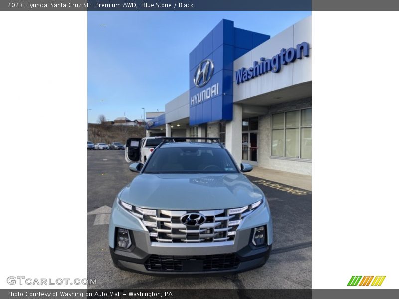 Blue Stone / Black 2023 Hyundai Santa Cruz SEL Premium AWD