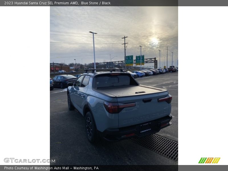 Blue Stone / Black 2023 Hyundai Santa Cruz SEL Premium AWD