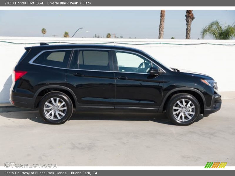 Crystal Black Pearl / Black 2020 Honda Pilot EX-L