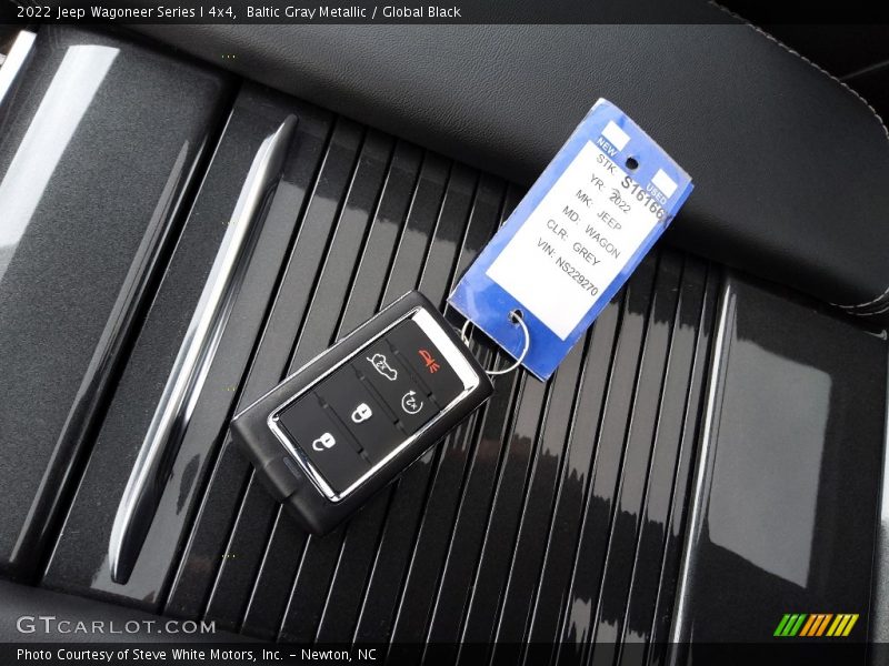 Baltic Gray Metallic / Global Black 2022 Jeep Wagoneer Series I 4x4