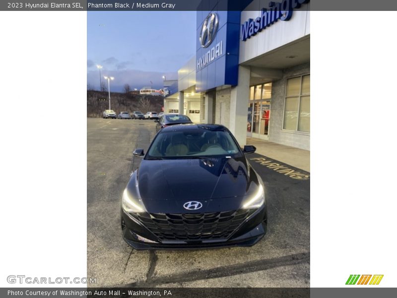 Phantom Black / Medium Gray 2023 Hyundai Elantra SEL