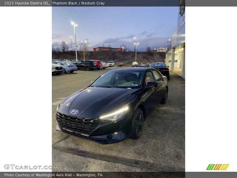 Phantom Black / Medium Gray 2023 Hyundai Elantra SEL