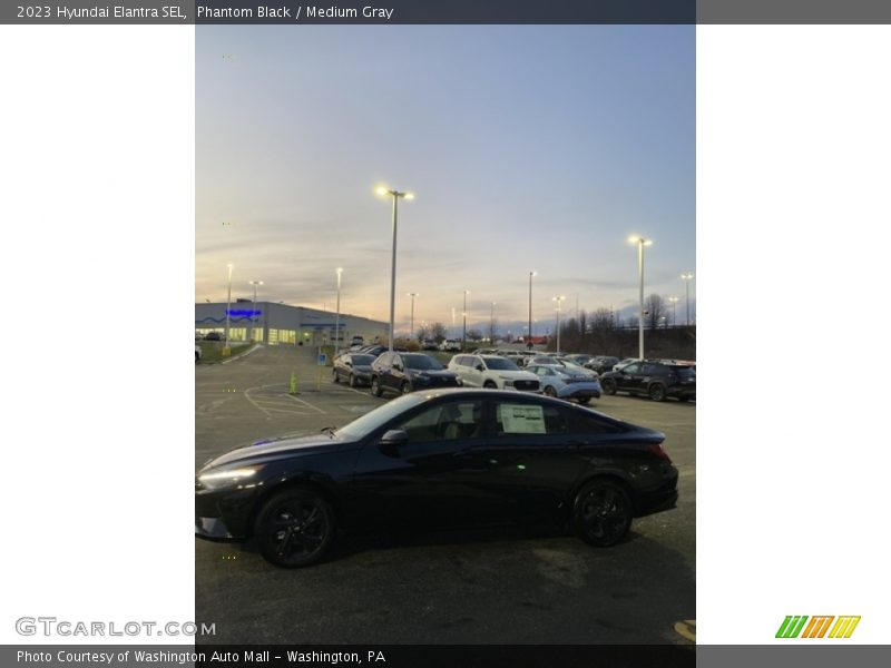 Phantom Black / Medium Gray 2023 Hyundai Elantra SEL