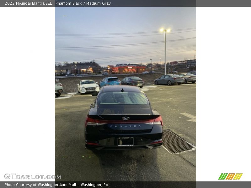 Phantom Black / Medium Gray 2023 Hyundai Elantra SEL