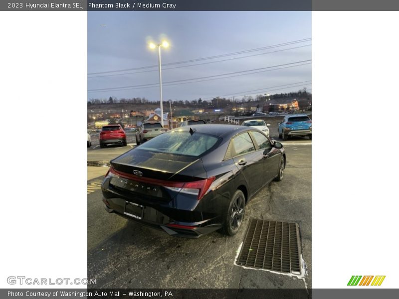 Phantom Black / Medium Gray 2023 Hyundai Elantra SEL