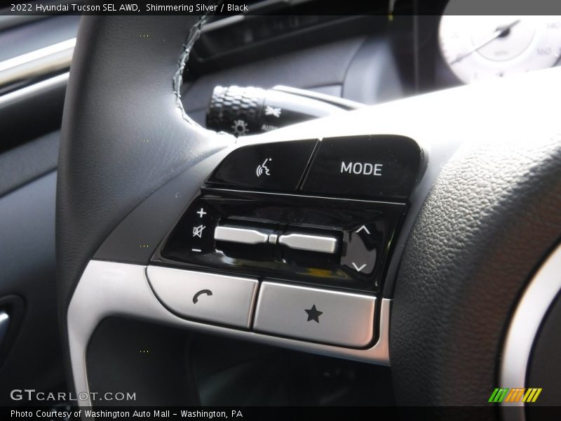 Shimmering Silver / Black 2022 Hyundai Tucson SEL AWD