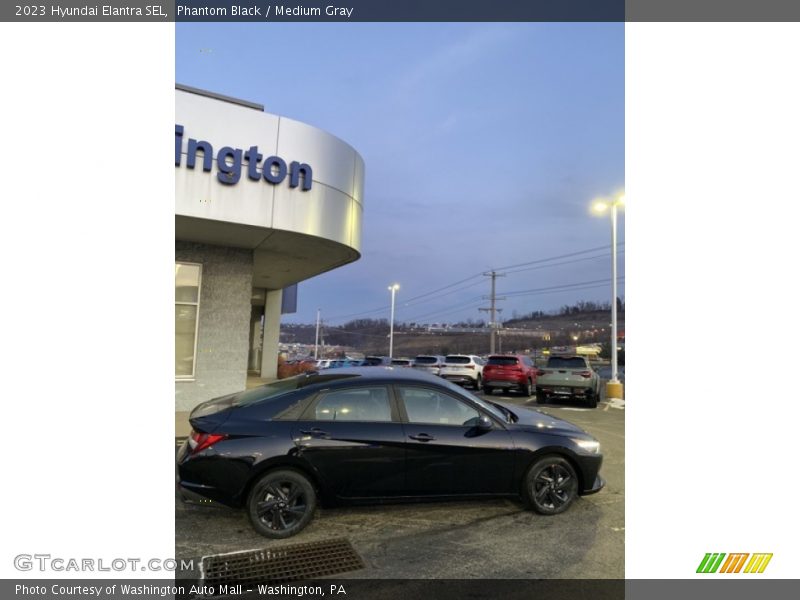 Phantom Black / Medium Gray 2023 Hyundai Elantra SEL