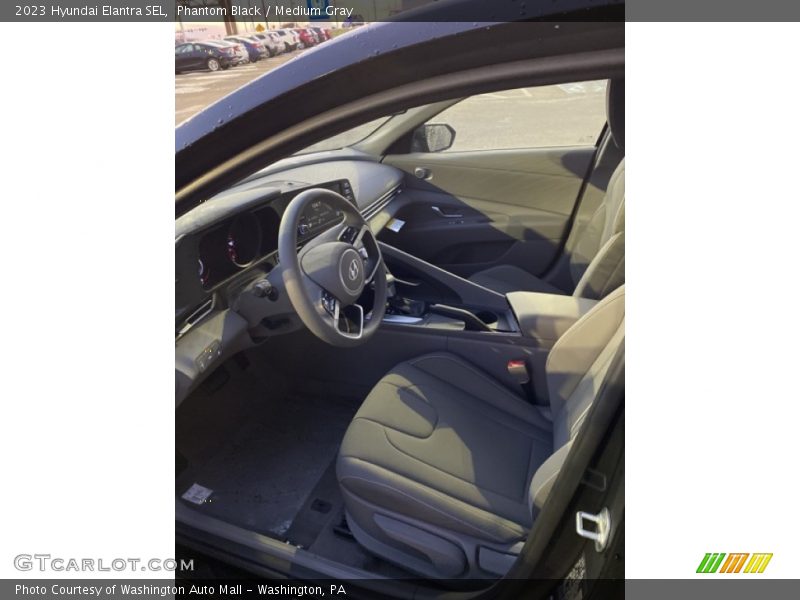 Phantom Black / Medium Gray 2023 Hyundai Elantra SEL