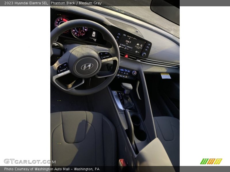 Phantom Black / Medium Gray 2023 Hyundai Elantra SEL