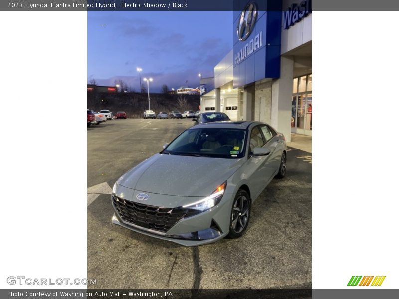 Electric Shadow / Black 2023 Hyundai Elantra Limited Hybrid