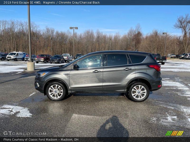 Magnetic / Chromite Gray/Charcoal Black 2019 Ford Escape SE 4WD