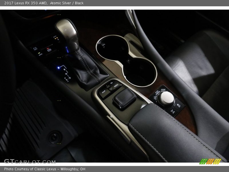 Atomic Silver / Black 2017 Lexus RX 350 AWD