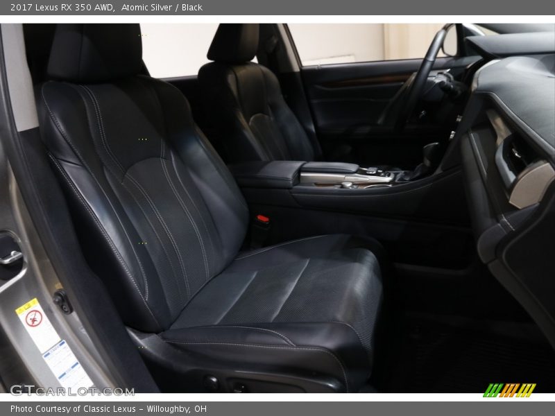 Atomic Silver / Black 2017 Lexus RX 350 AWD