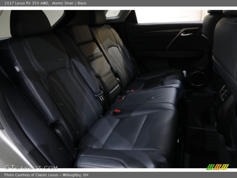 Atomic Silver / Black 2017 Lexus RX 350 AWD