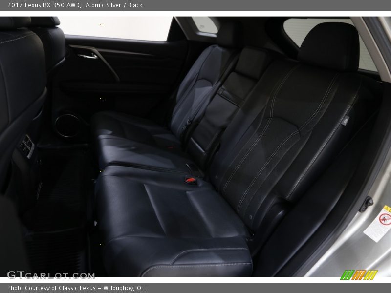 Atomic Silver / Black 2017 Lexus RX 350 AWD