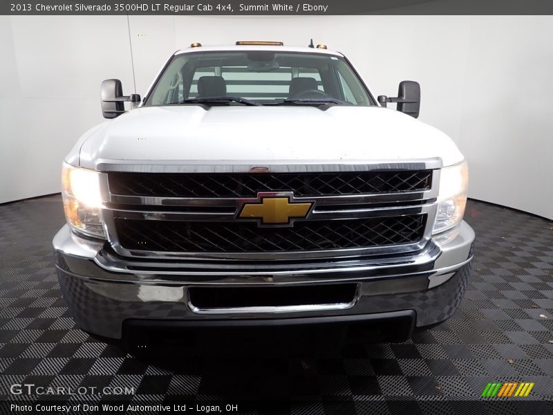 Summit White / Ebony 2013 Chevrolet Silverado 3500HD LT Regular Cab 4x4