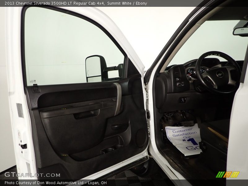 Summit White / Ebony 2013 Chevrolet Silverado 3500HD LT Regular Cab 4x4