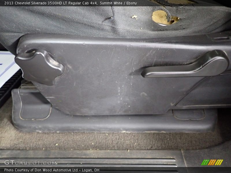 Summit White / Ebony 2013 Chevrolet Silverado 3500HD LT Regular Cab 4x4