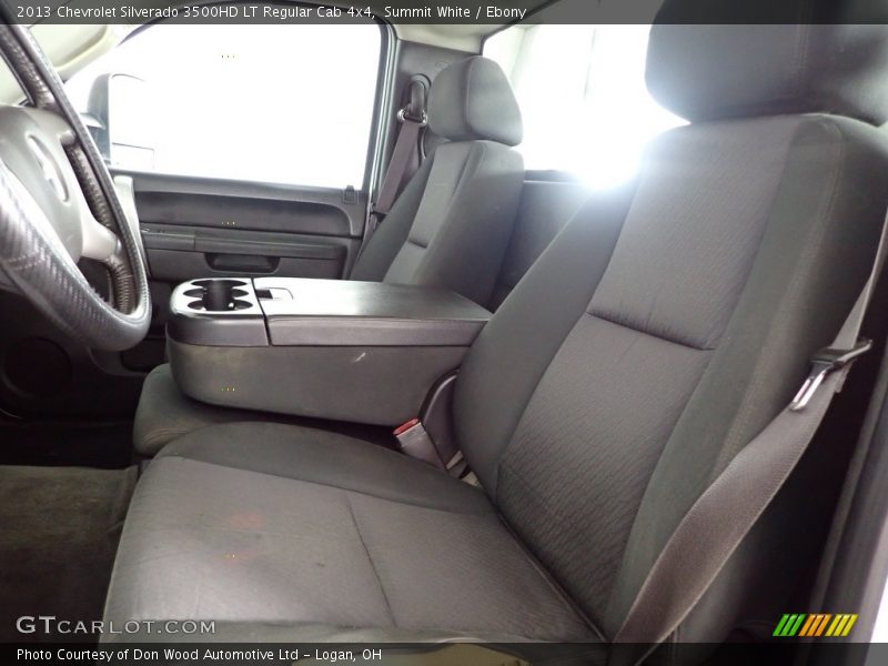 Summit White / Ebony 2013 Chevrolet Silverado 3500HD LT Regular Cab 4x4