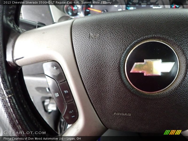 Summit White / Ebony 2013 Chevrolet Silverado 3500HD LT Regular Cab 4x4