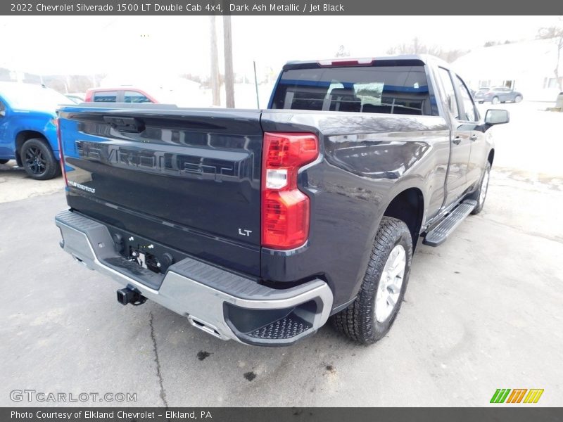 Dark Ash Metallic / Jet Black 2022 Chevrolet Silverado 1500 LT Double Cab 4x4