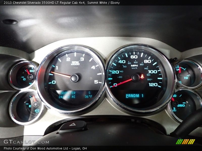 Summit White / Ebony 2013 Chevrolet Silverado 3500HD LT Regular Cab 4x4