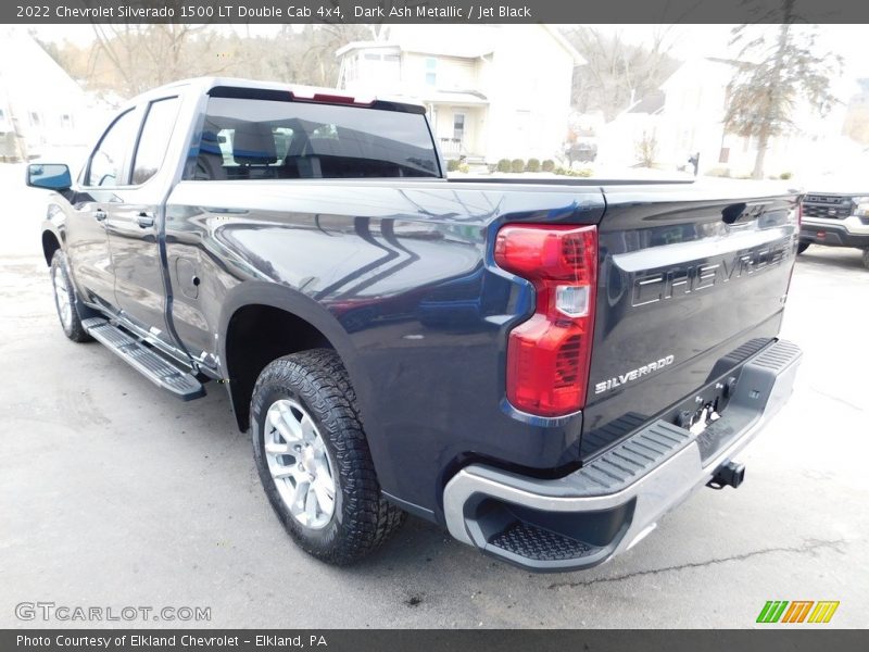 Dark Ash Metallic / Jet Black 2022 Chevrolet Silverado 1500 LT Double Cab 4x4