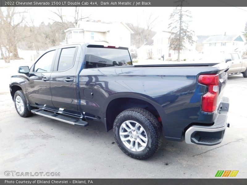 Dark Ash Metallic / Jet Black 2022 Chevrolet Silverado 1500 LT Double Cab 4x4