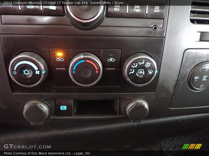 Summit White / Ebony 2013 Chevrolet Silverado 3500HD LT Regular Cab 4x4