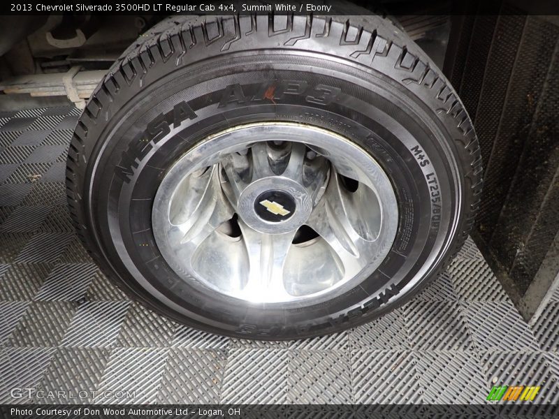 Summit White / Ebony 2013 Chevrolet Silverado 3500HD LT Regular Cab 4x4