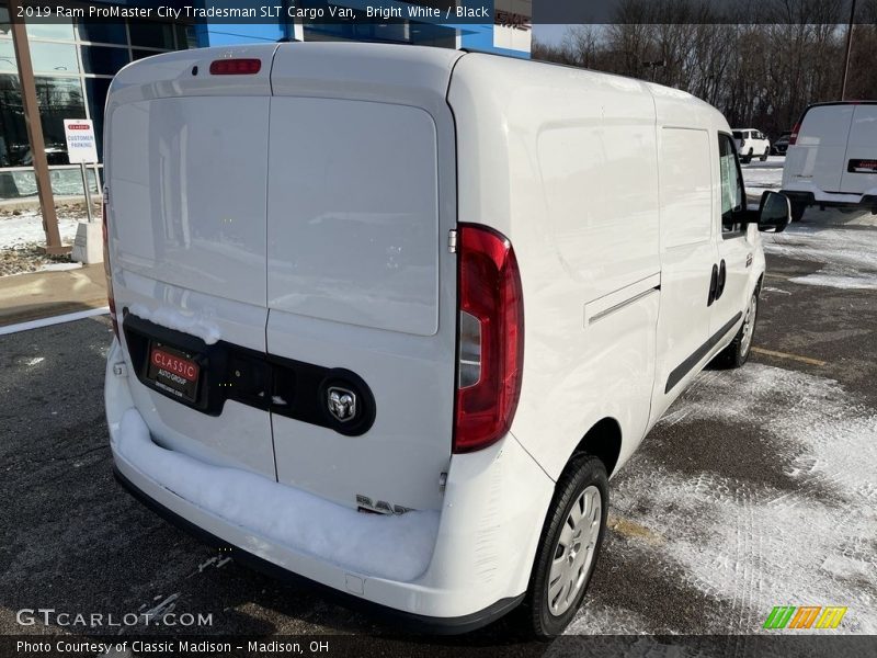 Bright White / Black 2019 Ram ProMaster City Tradesman SLT Cargo Van