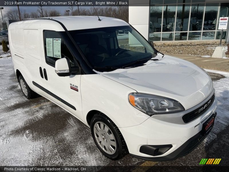 Bright White / Black 2019 Ram ProMaster City Tradesman SLT Cargo Van