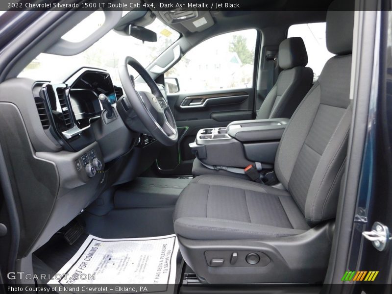 2022 Silverado 1500 LT Double Cab 4x4 Jet Black Interior