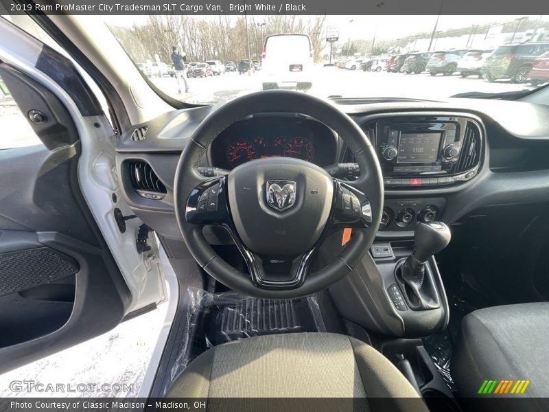 Bright White / Black 2019 Ram ProMaster City Tradesman SLT Cargo Van