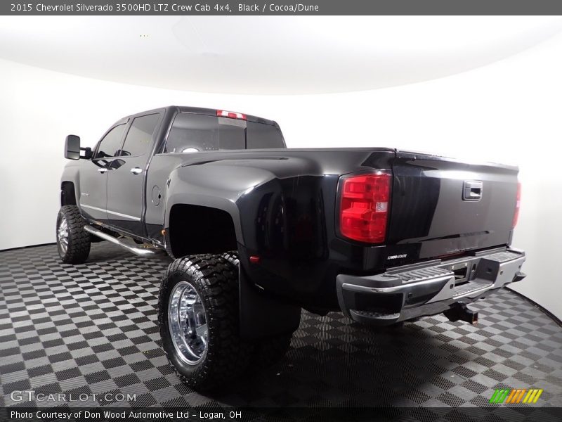 Black / Cocoa/Dune 2015 Chevrolet Silverado 3500HD LTZ Crew Cab 4x4