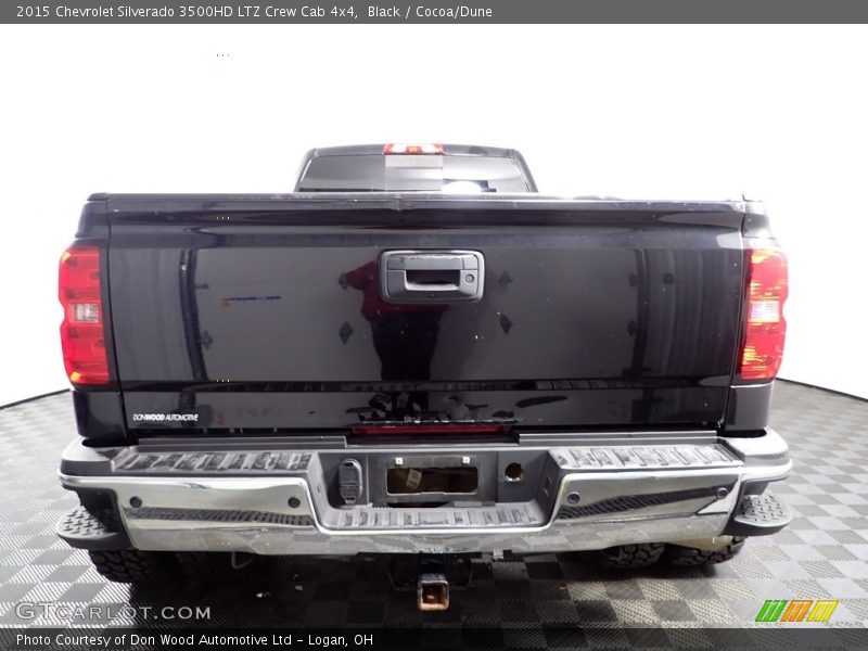 Black / Cocoa/Dune 2015 Chevrolet Silverado 3500HD LTZ Crew Cab 4x4