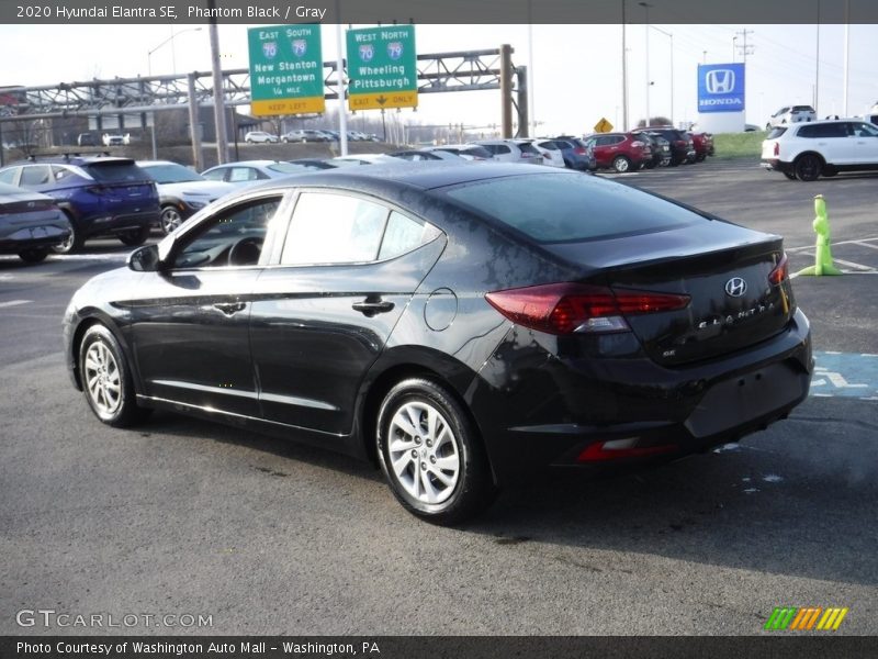 Phantom Black / Gray 2020 Hyundai Elantra SE