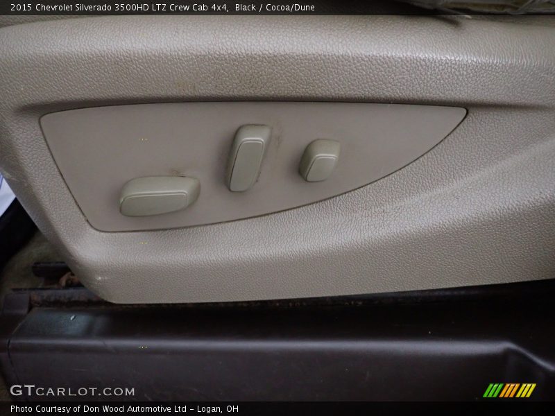 Black / Cocoa/Dune 2015 Chevrolet Silverado 3500HD LTZ Crew Cab 4x4