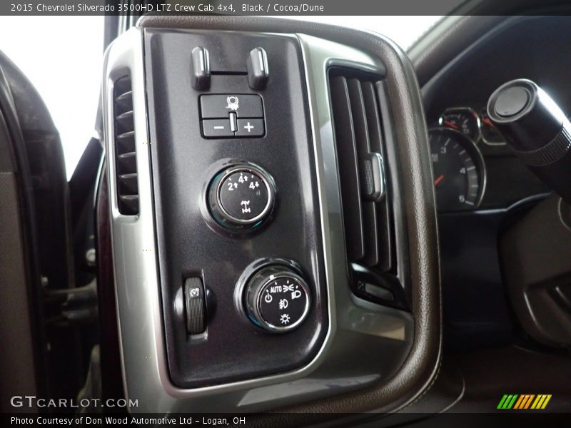 Black / Cocoa/Dune 2015 Chevrolet Silverado 3500HD LTZ Crew Cab 4x4